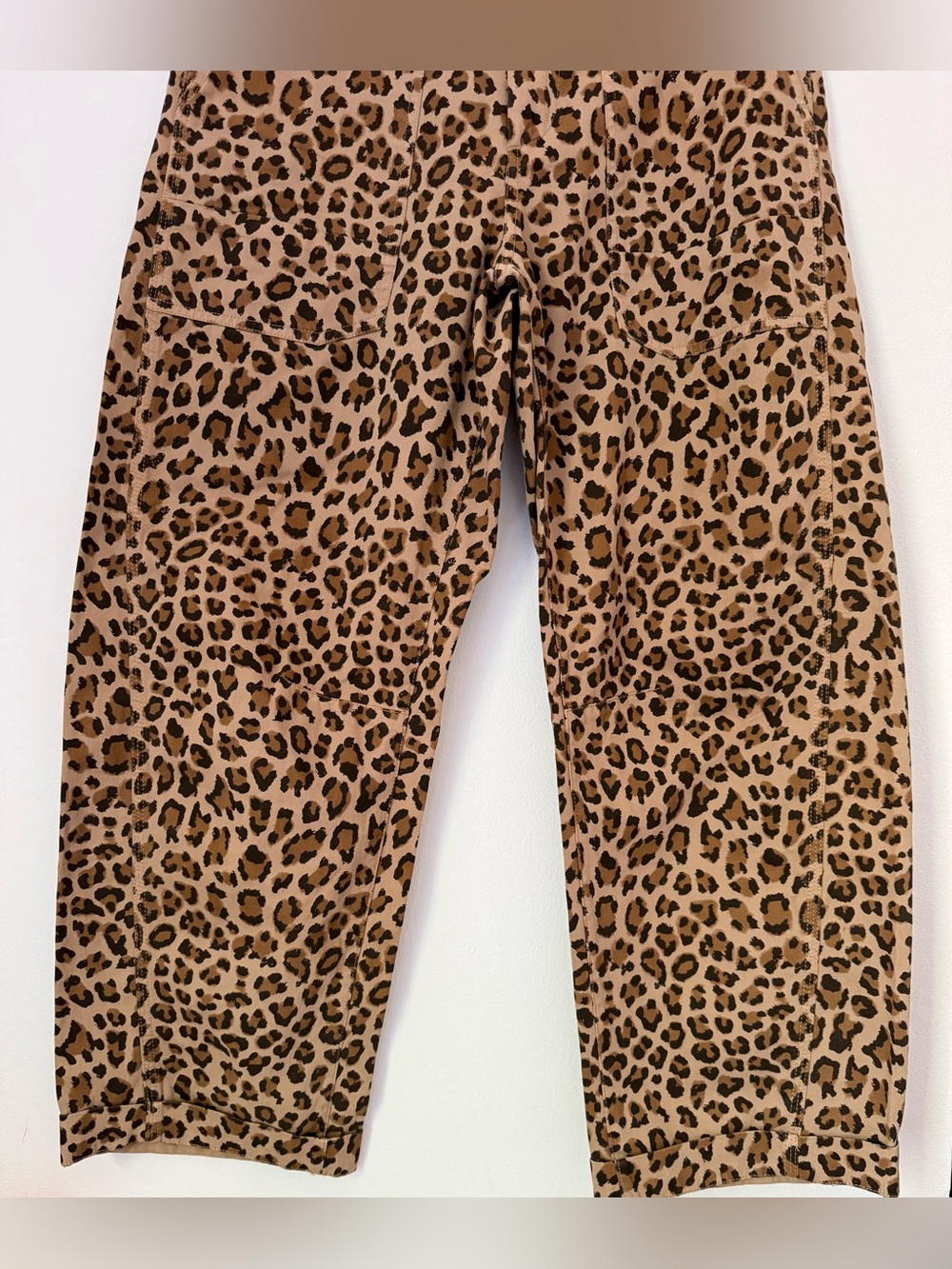 pistola Leopard-Print Pants in Tan & Black TORI UTILITY PANT - FELINE - Picture 13 of 14